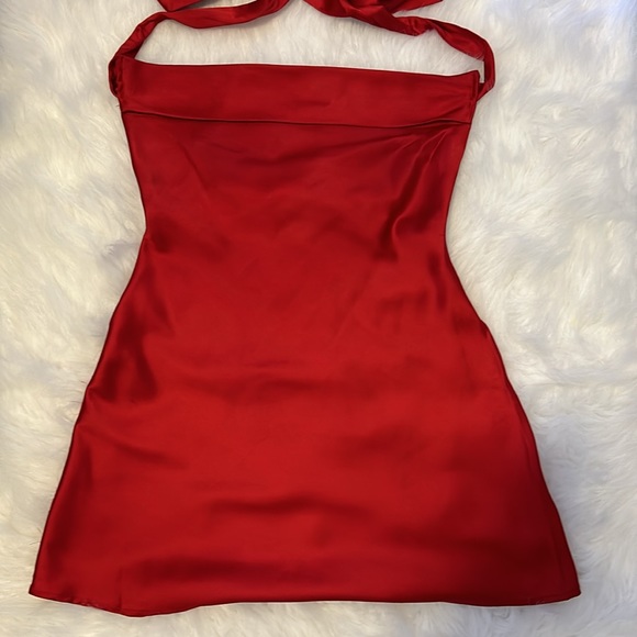 FUN RED MINI DRESS - Picture 2 of 3